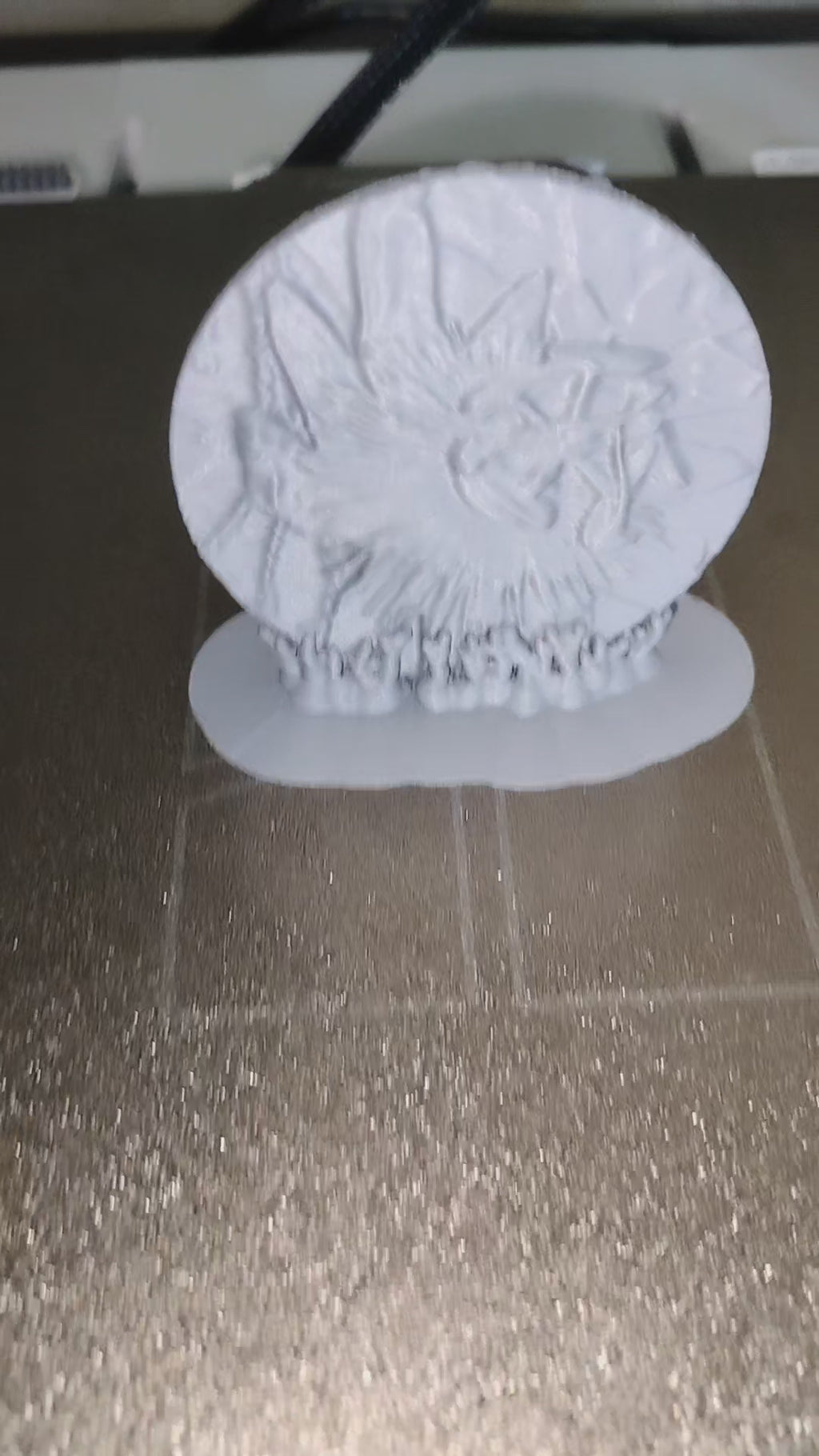 3d printed flower coin art project tokens painting