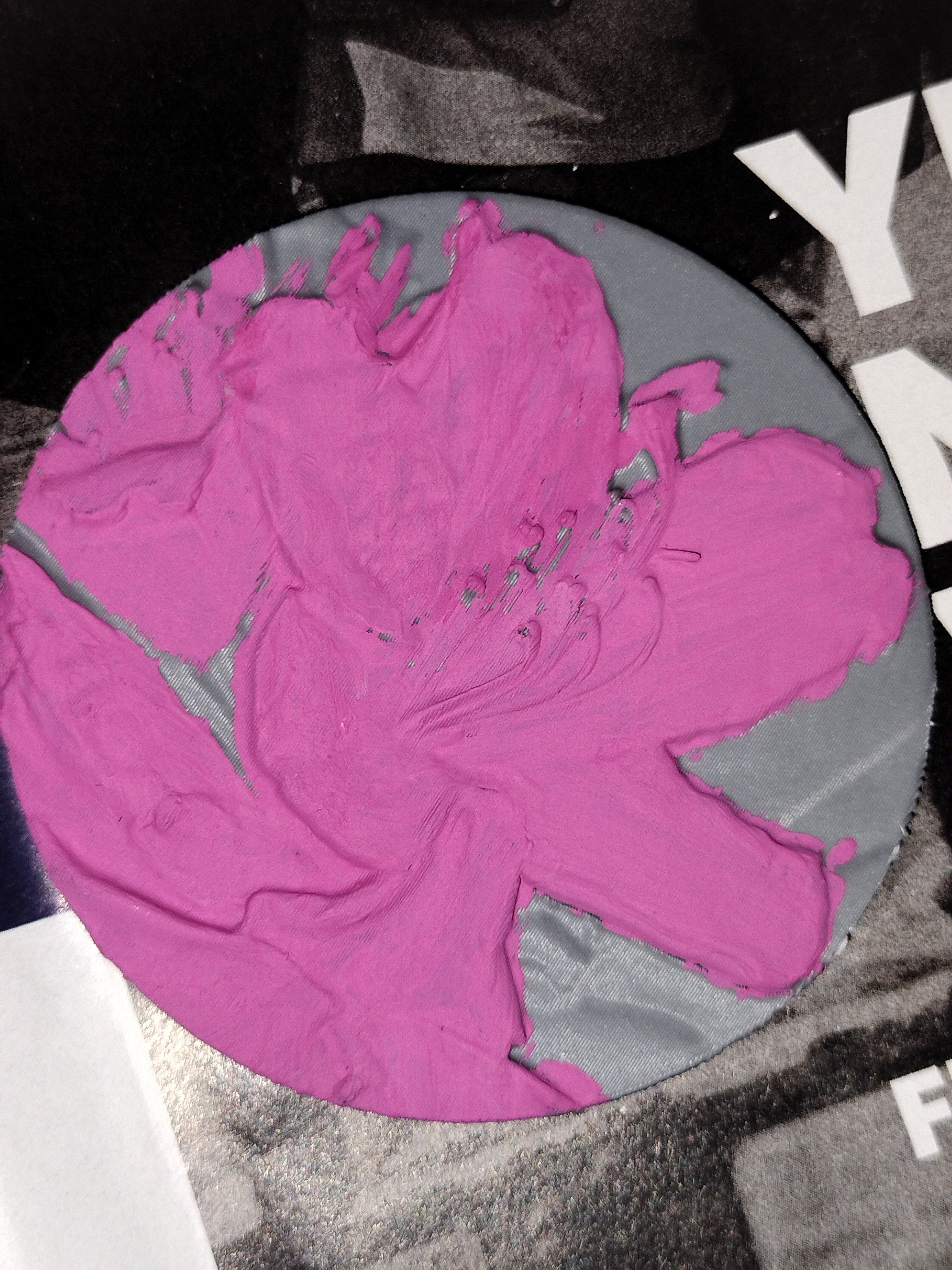 3d printed flower coin art project tokens painting